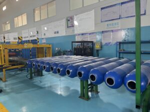 囊式蓄能器国标NXQ-AB-50-L-Y-I 螺纹连接AB型蓄能器(GB/T20663)