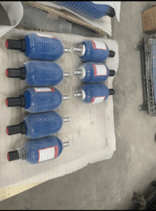 囊式蓄能器国标NXQ-A-0.63/10-L-Y-I 螺纹连接A型蓄能器(GB/T20663)